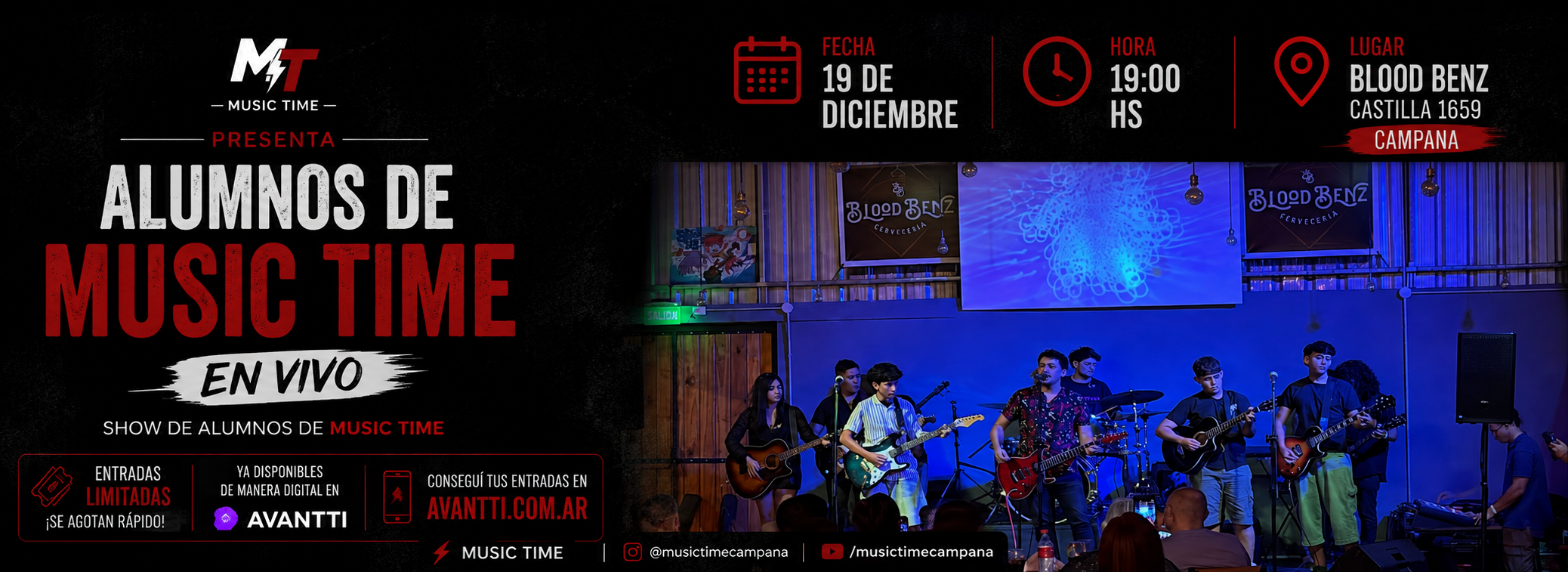 MUSIC TIME EN VIVO  - Esquimal producciones 